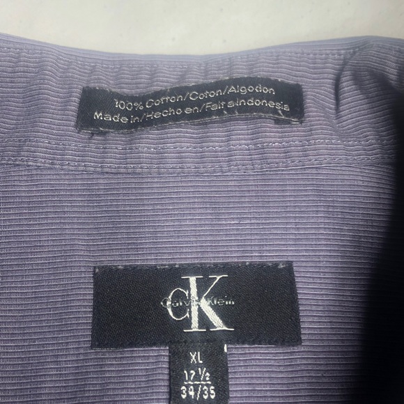 Calvin Klein Collared Dress Shirt - Picture 6 of 8